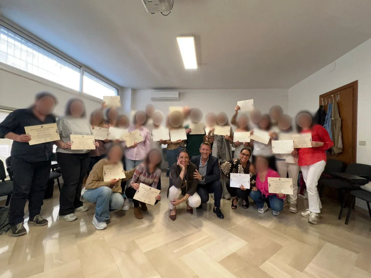 I diplomati del 7° Anno con Anna Carla, Nicolaos ed Eleonora — 24 maggio 2026