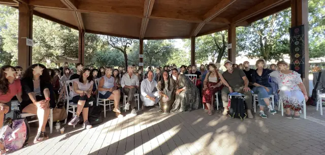 Foto di gruppo del seminario I 7 Chakra