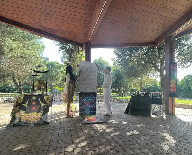 I conduttori con la lavagna